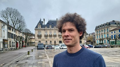 Illustration Il prend le parti des travailleurs : Blaise Tymen, tête de liste Lutte ouvrière