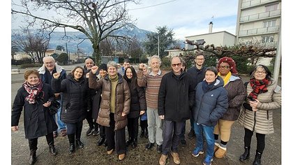 Illustration Chantal Gomez présente sa liste du “camp des travailleurs”