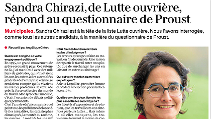 Illustration Réponses au questionnaire de Proust