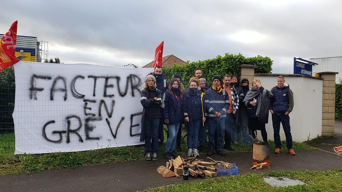 Illustration - Les facteurs en grève depuis le 25 octobre