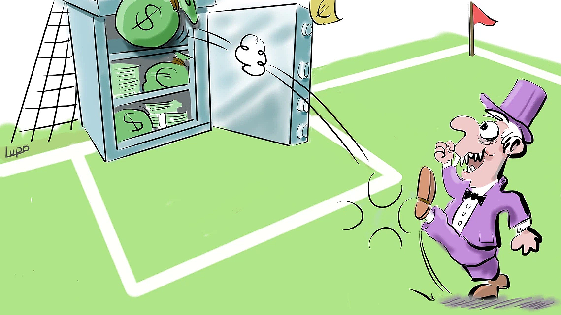 Illustration - Leur seul but : Servir les riches !