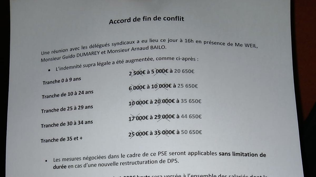 Illustration - La détermination des grévistes fait reculer Dumarey
