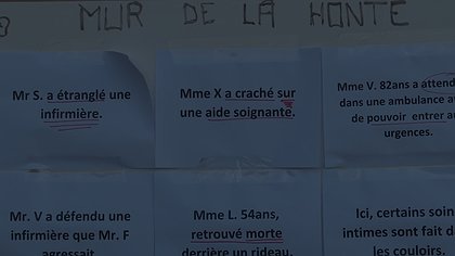 Illustration Le personnel des urgences en grève illimitée
