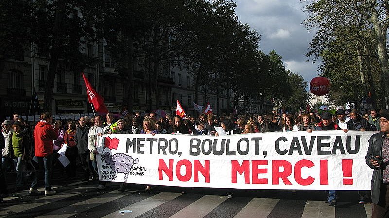 Illustration - Le boulot sous le capitalisme, ce n’est pas la santé