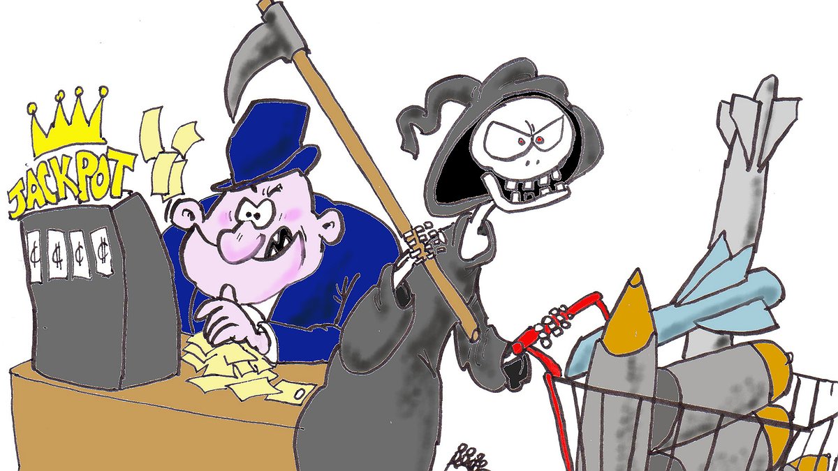 Illustration - On croit mourir pour la patrie, on meurt pour les industriels