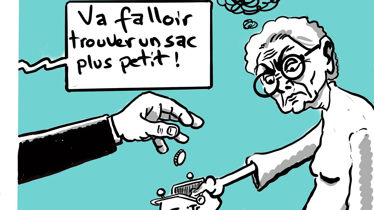 Illustration - Travailleurs pauvres, retraités pauvres