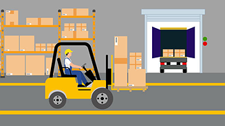 Illustration La palme du compactage et du pourrissement des conditions du travail