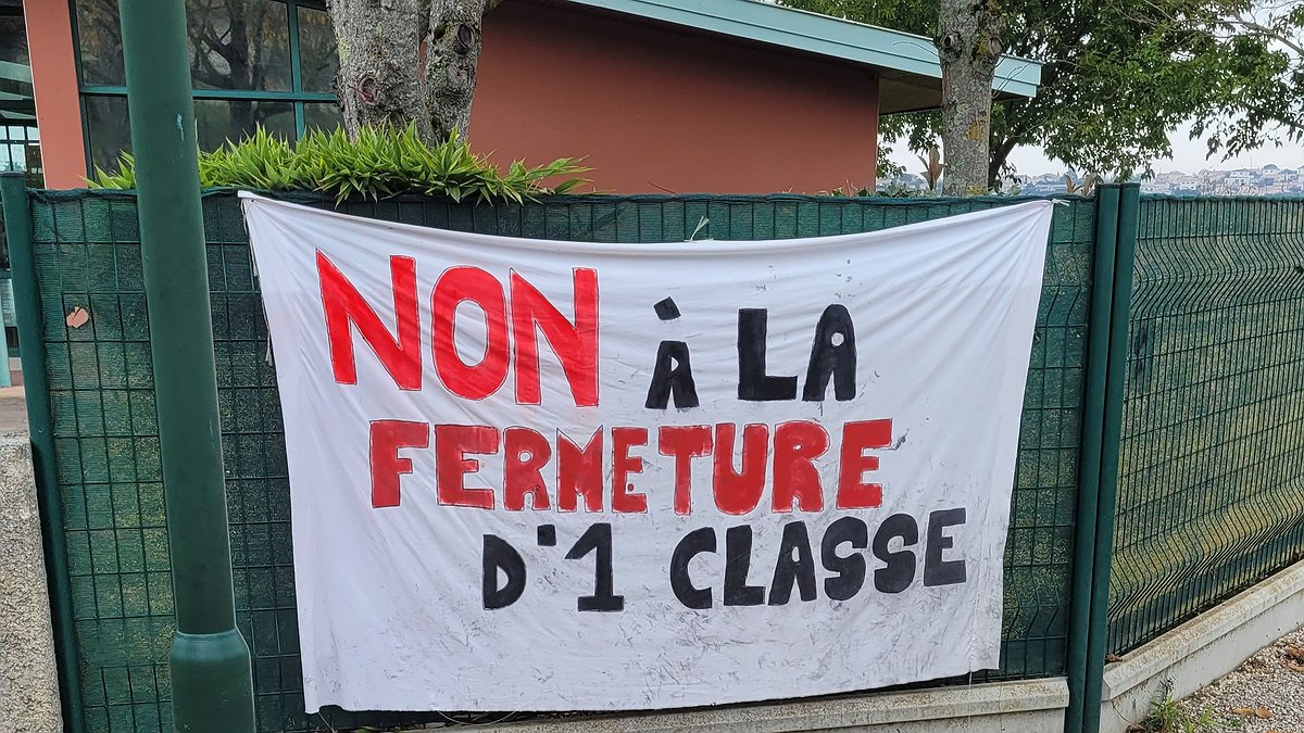 Illustration - Non à la fermeture d’une classe !