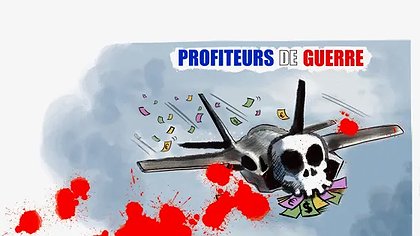 Illustration "On croit mourir pour la patrie, on meurt pour les industriels" Anatole France