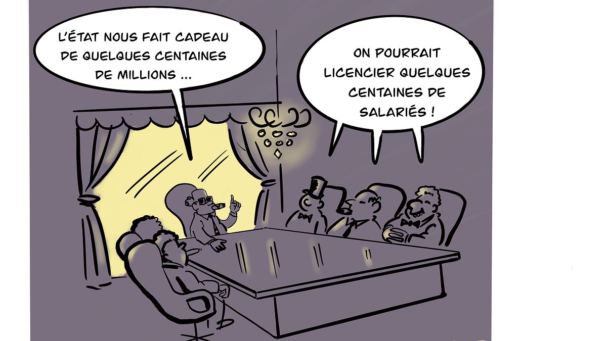 Illustration - Non aux suppressions d’emplois