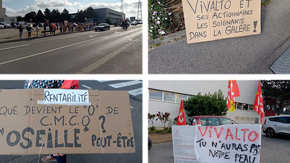 Illustration Travailleurs mobilisés au Centre Médical Chirurgical Obstrétical (CMCO)