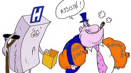 Illustration mé-cé-na… vrant, et révoltant