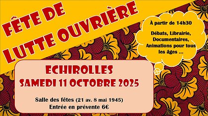 Illustration Fête de Lutte ouvrière