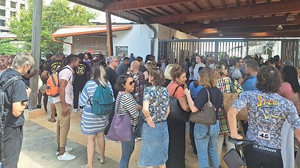 Illustration Débrayage de protestation