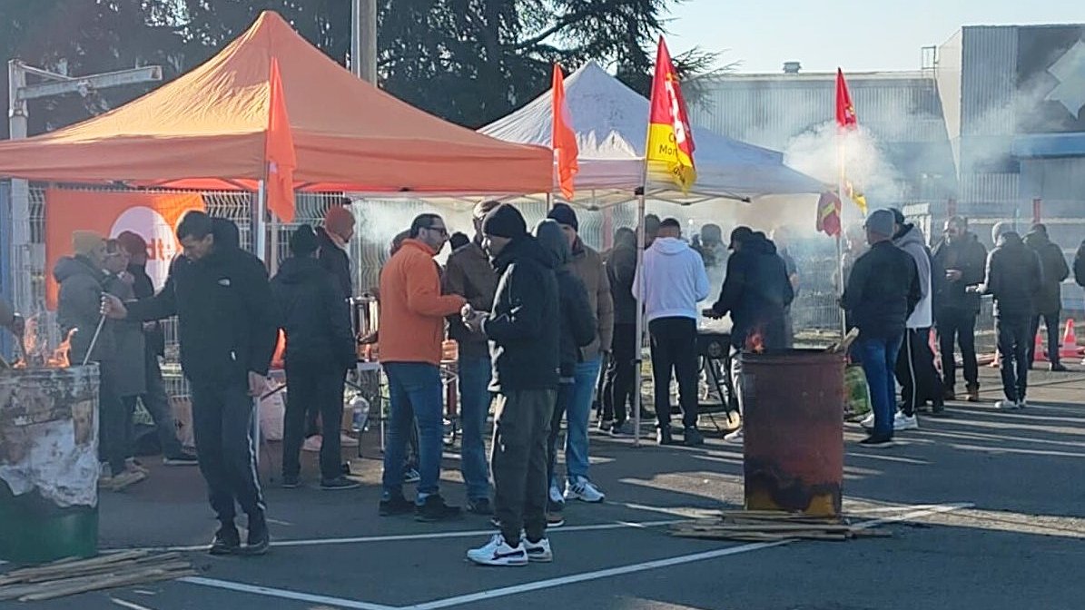 Illustration - grève pour les salaires !