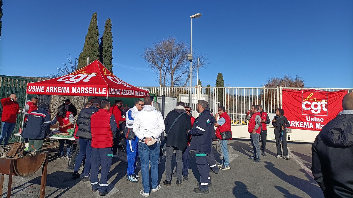 Illustration - Grève à Arkema