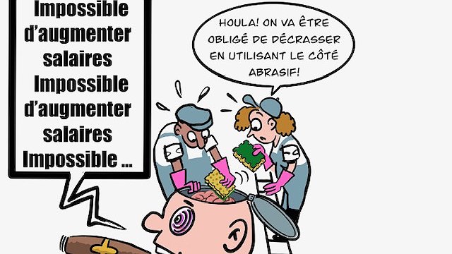 Illustration - Ce sont les patrons qui nous coûtent cher  !