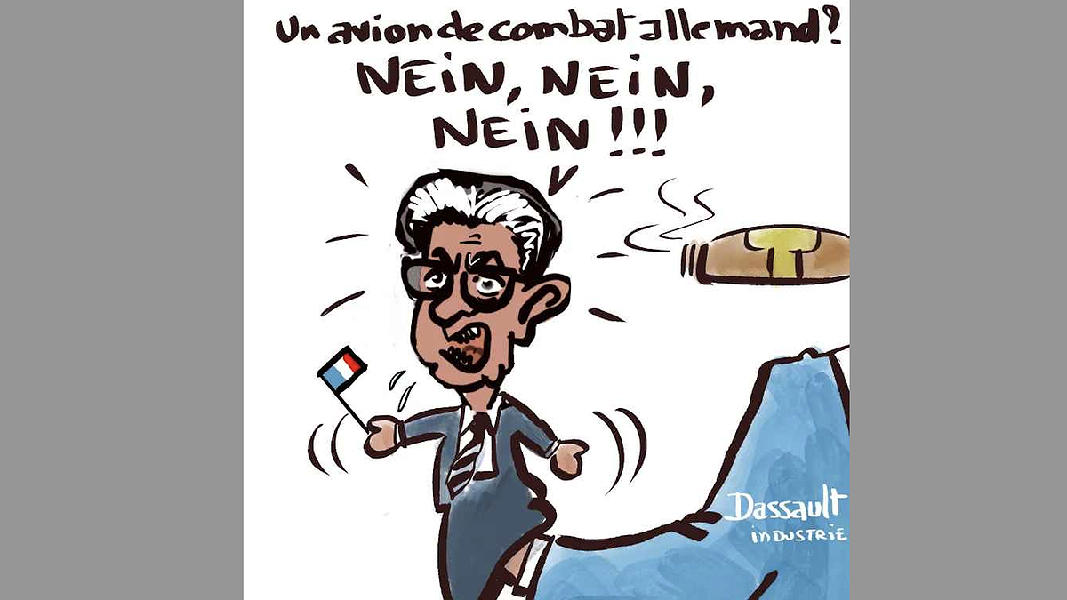 Illustration - militariste bleu-blanc-rouge