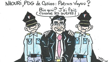 Illustration Une justice clémente avec les affairistes