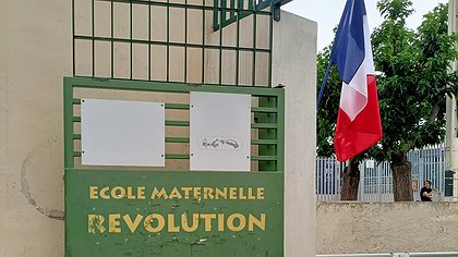 Illustration Ébullition à l'école Révolution