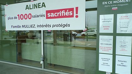 Illustration Des dizaines de milliards pour la famille Mulliez, la porte pour les salariés d’Alinéa