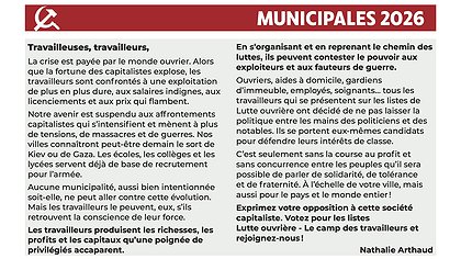 Illustration Dépliant de campagne et circulaires électorales