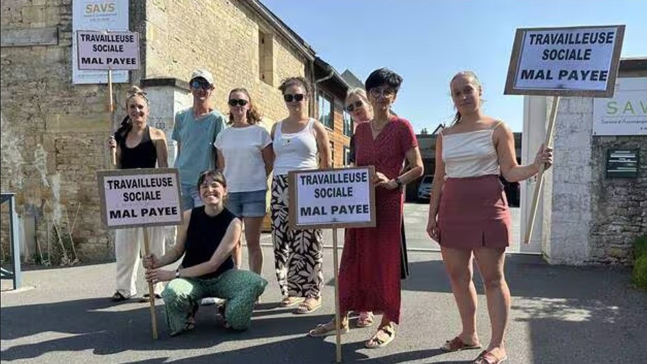 Illustration - Calvados : débrayage à l'Apaei