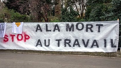 Illustration Mort au travail