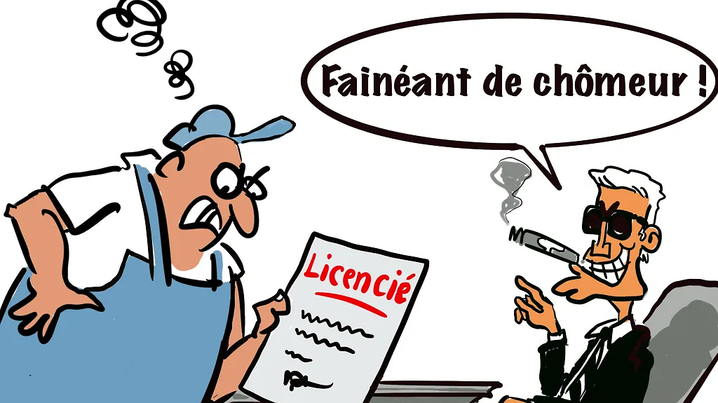 Illustration - Hold-up sur le dos des travailleurs