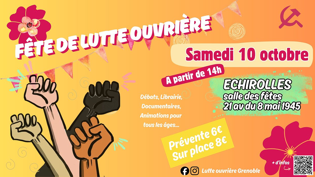 Illustration Fête annuelle de Lutte ouvrière