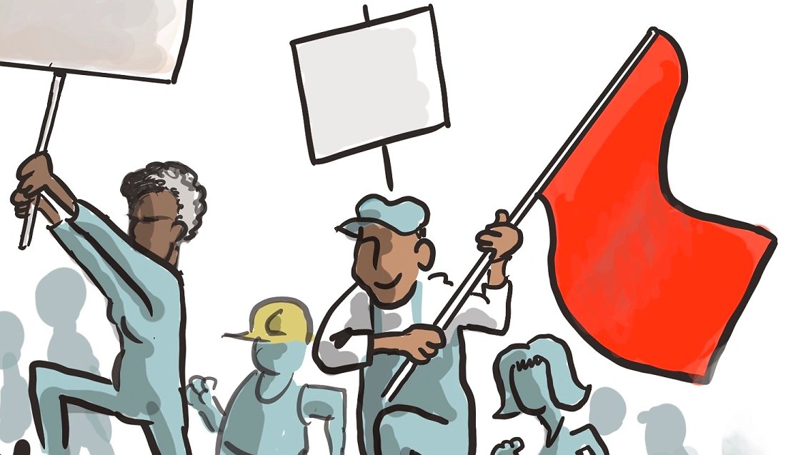 Illustration Les lycéens de St Joseph (lycée privé) se mobilisent