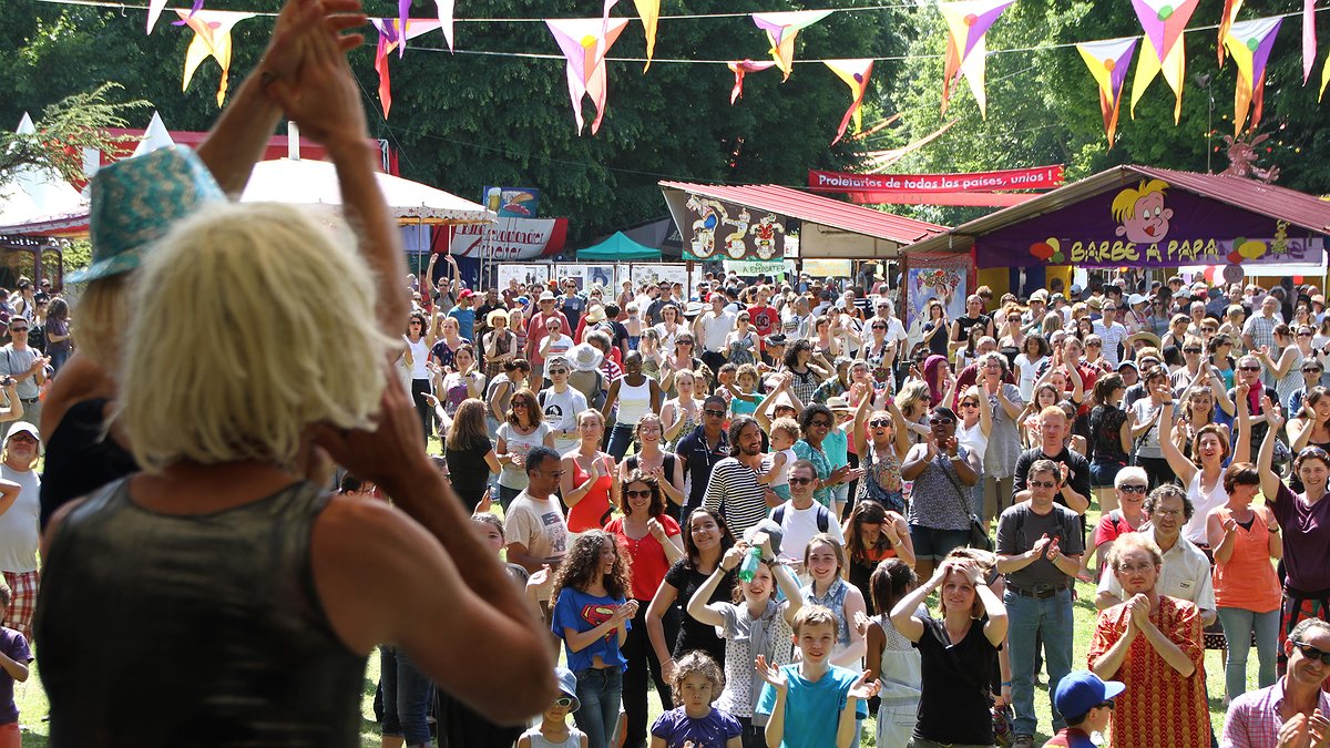 Illustration - la fête de Lutte Ouvrière