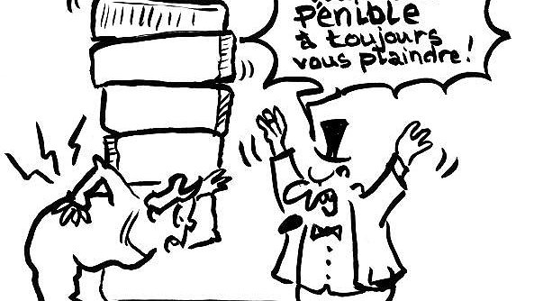 Illustration - patronat sans scrupule, gouvernement complice