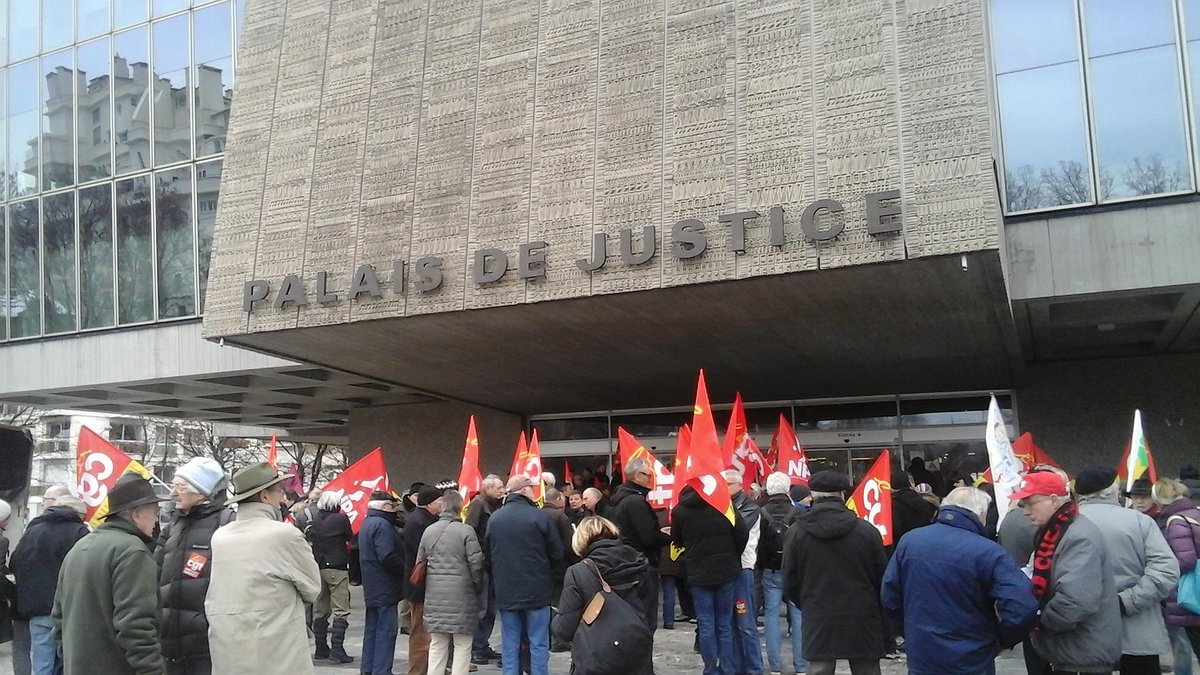 Illustration - solidarité avec les travailleurs condamnés