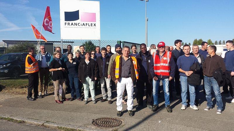 Illustration - grève pour les salaires et des embauches