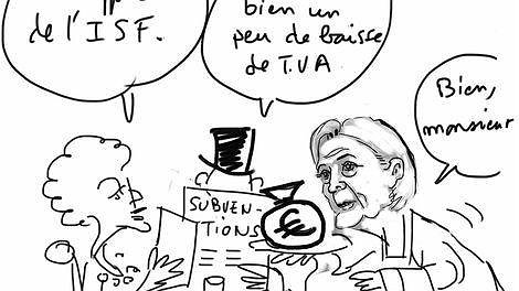 Illustration - tout pour le capital