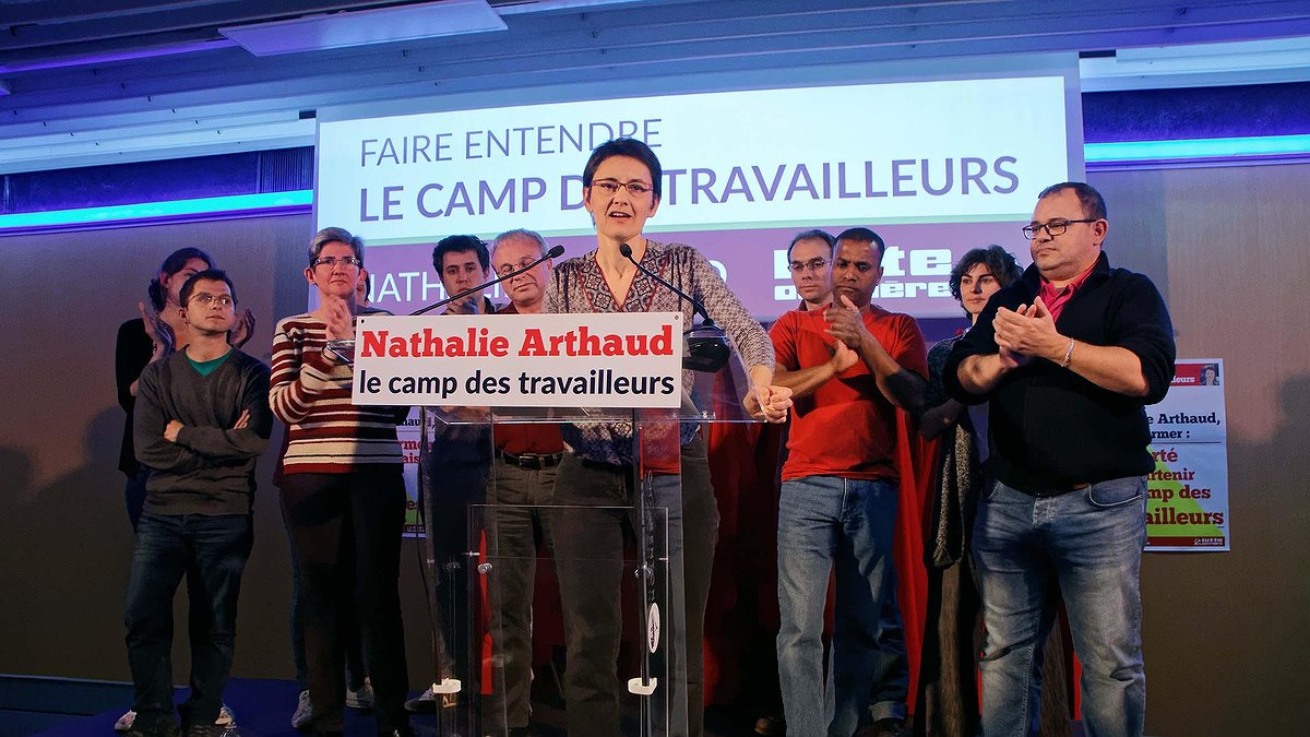 Illustration - Le Pen, ennemie des travailleurs ! Macron, homme du grand patronat !