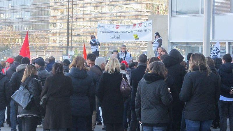 Illustration - réaction contre les suppressions d’emplois