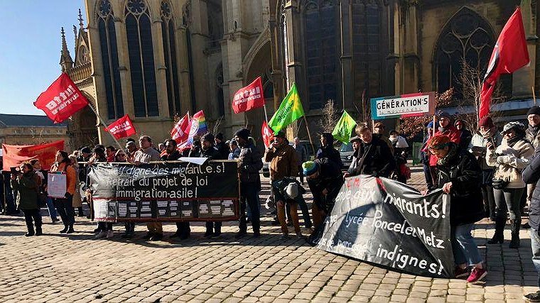 Illustration - manifestation de solidarité