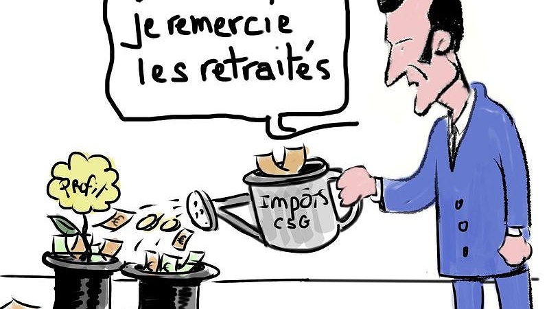 Illustration - nouveau recul programmé