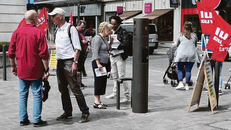 Illustration - Les militants de Lutte ouvrière à votre rencontre