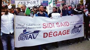 Illustration - “Gaïd Salah dégage !”