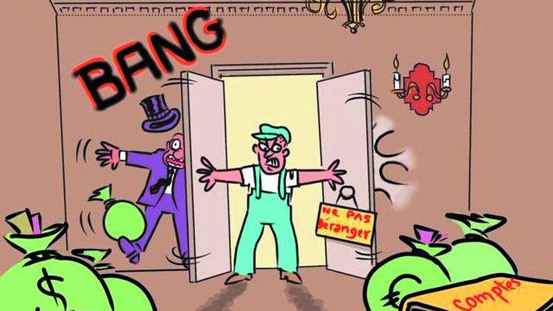 Illustration - la sauvegarde des profits, ça suffit !