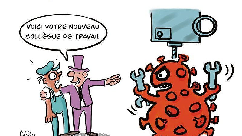 Illustration - reprise de la production... à la sauce patronale