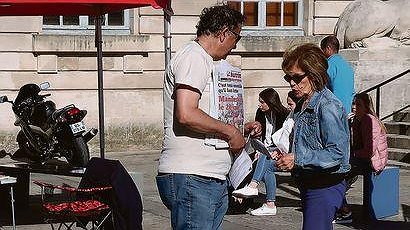 Illustration - Les militants de Lutte ouvrière à votre rencontre