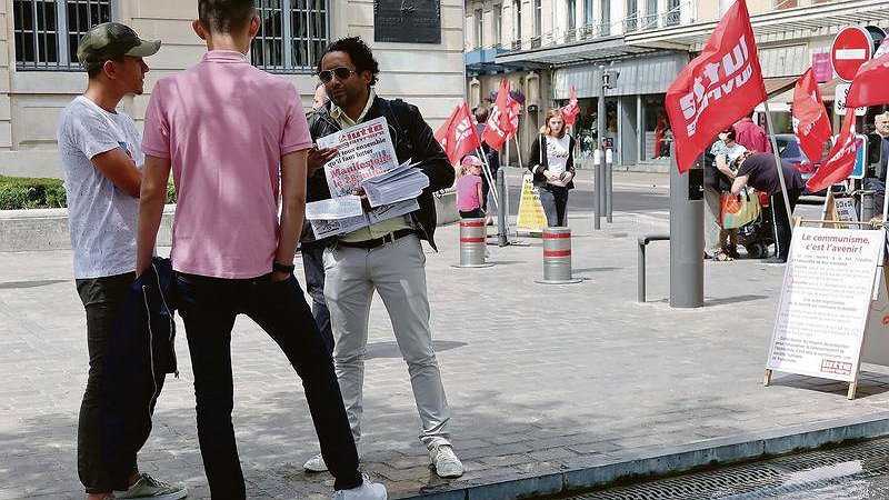 Illustration - Les militants de Lutte ouvrière  à votre rencontre