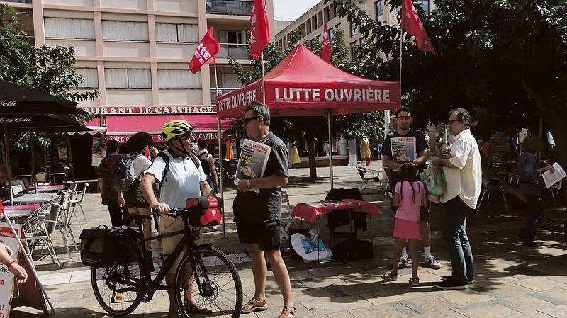 Illustration - Les militants de Lutte ouvrière à votre rencontre