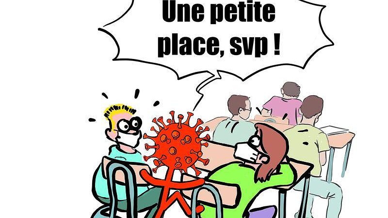 Illustration - discours sans moyens, et le virus en plus !