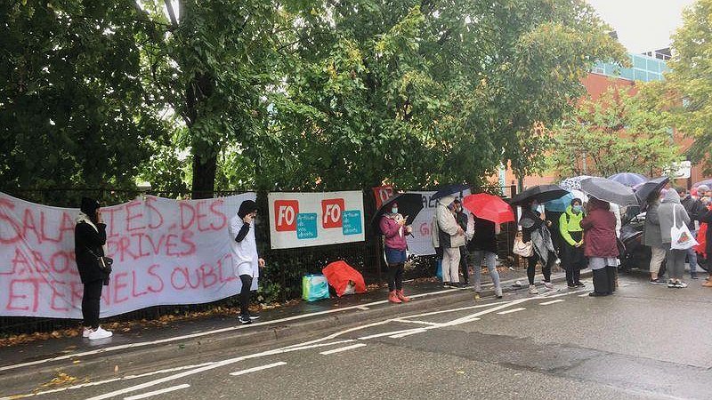 Illustration - test positif à la grève