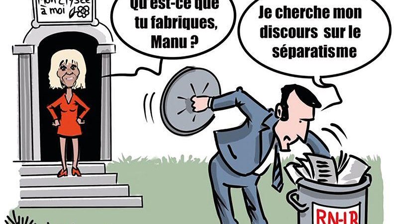 Illustration - contre  la démagogie de Macron, une seule classe ouvrière